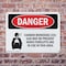 Signmission Carbon Monoxide CO Gas May Danger Sign, Plastic, 10in W x 7in L, 2PK OS-2PACK-DS-P-710-L-2415 - alternate 2